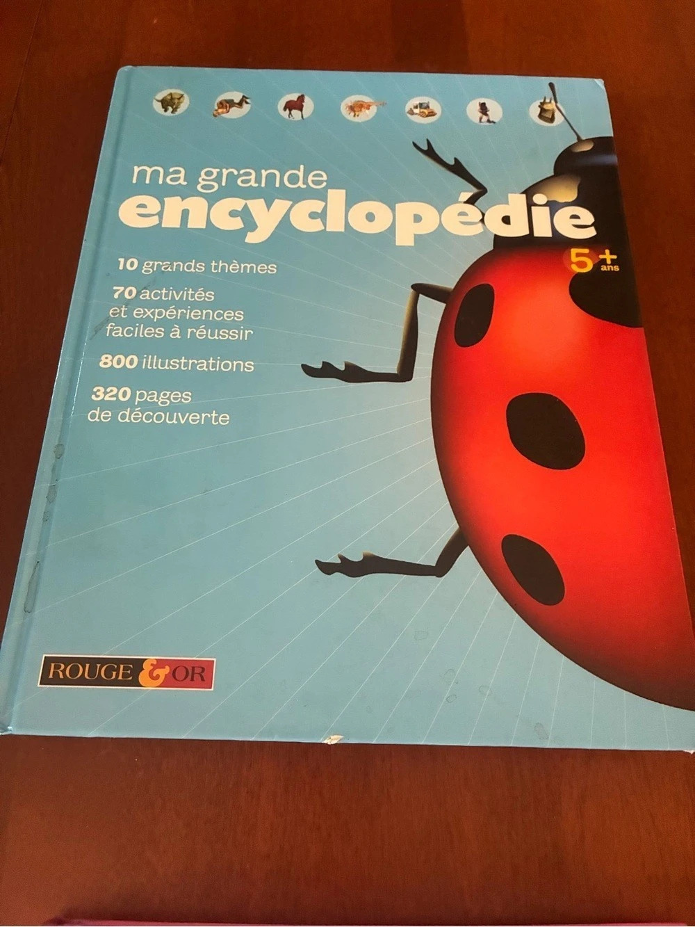 Rouge & Or Ma grande encyclopédie 5+ + Learning Book